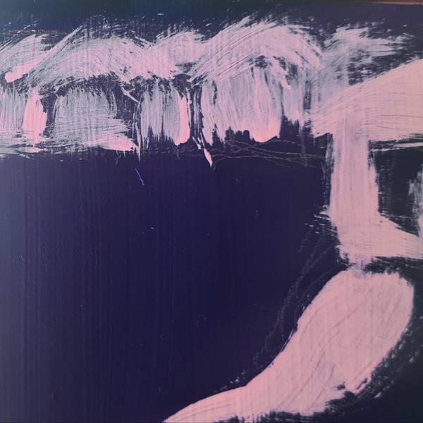 Blue beach Expressive and gestural Painting Claudia De La Hoz - Subjektiv.art