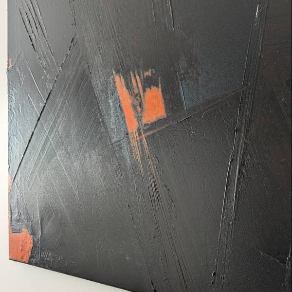Idées Noires Abstract Painting Benoit Guerin - Subjektiv.art
