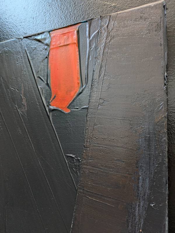 Idées Noires Abstract Painting Benoit Guerin - Subjektiv.art