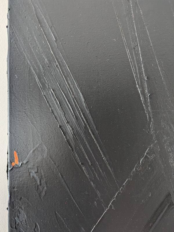 Idées Noires Abstract Painting Benoit Guerin - Subjektiv.art