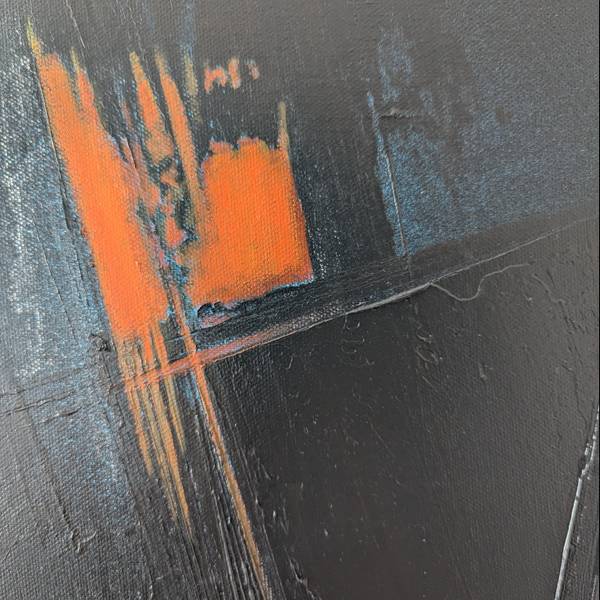 Idées Noires Abstract Painting Benoit Guerin - Subjektiv.art
