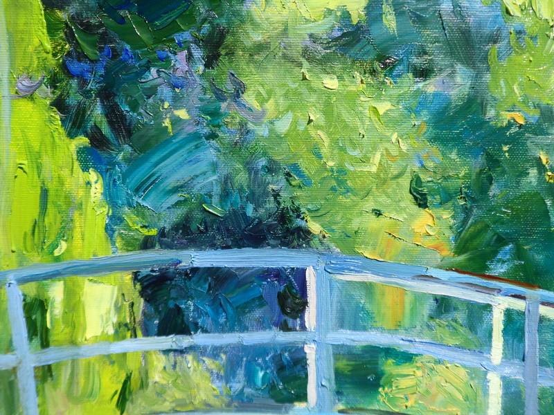 Inspired by Monet Impressionistic Painting Yehor Dulin - Subjektiv.art