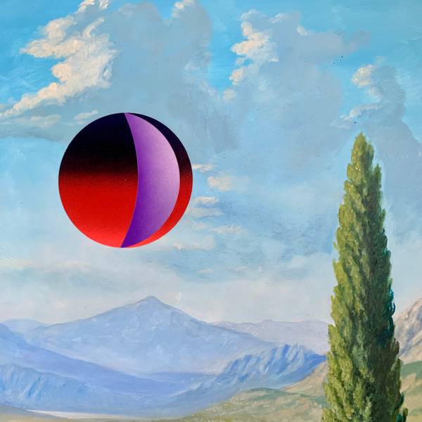 Temple Surrealistic Painting Li B Edmond - Subjektiv.art