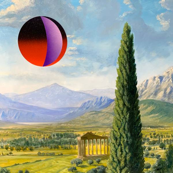 Temple Surrealistic Painting Li B Edmond - Subjektiv.art