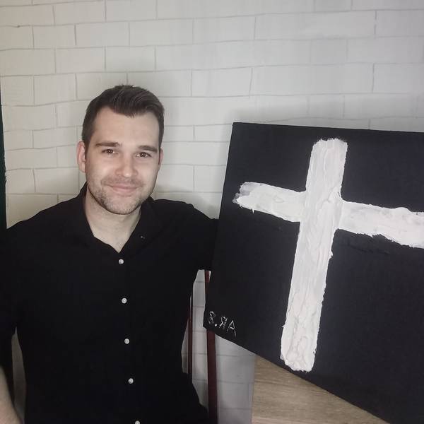 Light in the dark Modern Painting Alexander  Rekman - Subjektiv.art