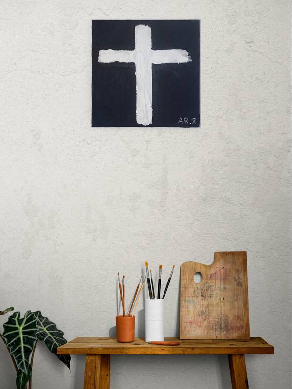 Light in the dark Modern Painting Alexander  Rekman - Subjektiv.art