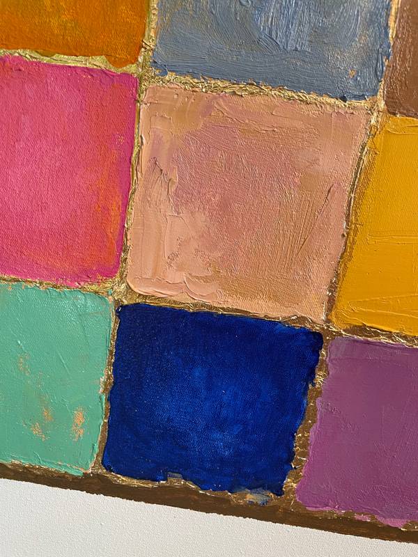 Windows of opportunity Abstract Painting Julia Chemerys - Subjektiv.art
