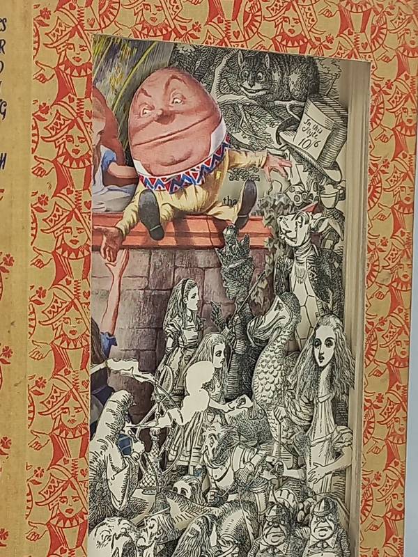 "Alice in Wonderland, 1952" Collage Mixed media Alexander Korzer Robinson - Subjektiv.art