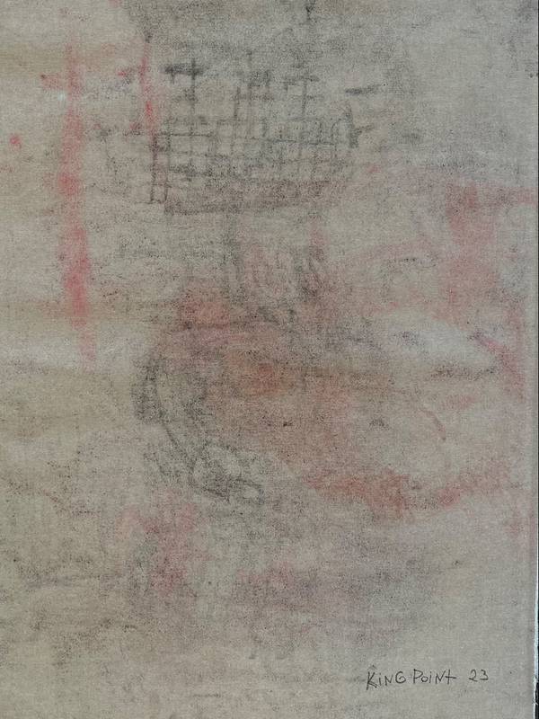 King point Abstract Drawing Kateryna Kopeikina - Subjektiv.art