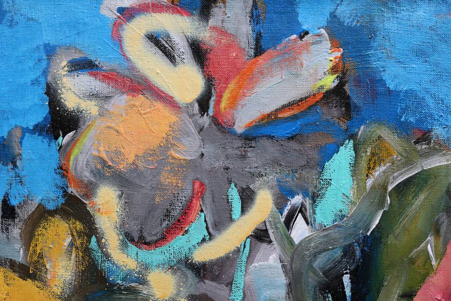 Flowers. Lilies Impressionistic Painting Artem Andreichuk - Subjektiv.art