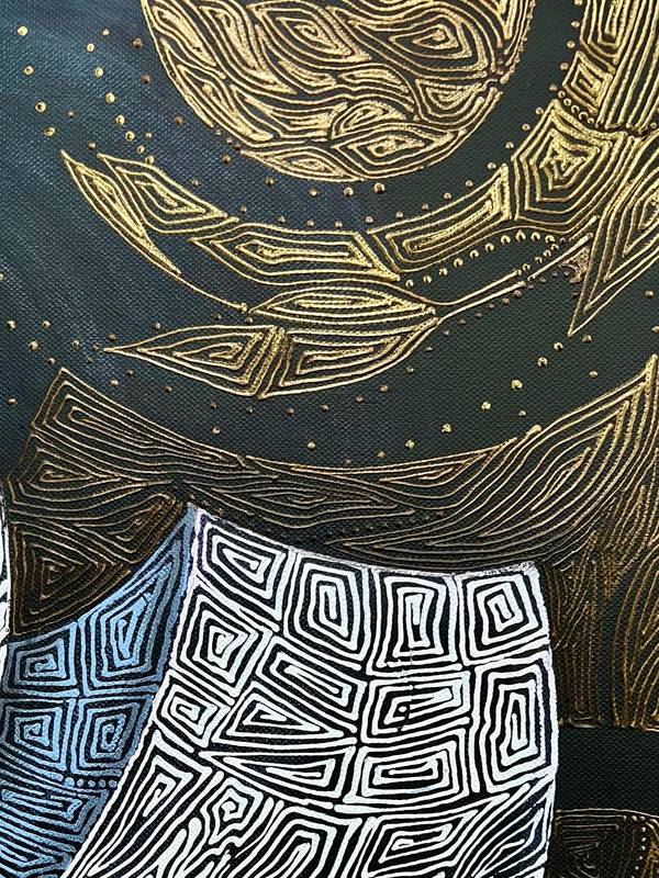 Aroma Abstract Painting Natalia Revoniuk - Subjektiv.art