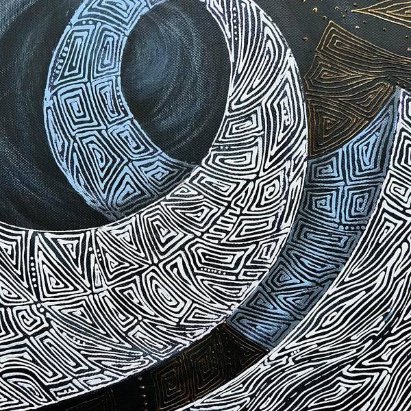 Aroma Abstract Painting Natalia Revoniuk - Subjektiv.art