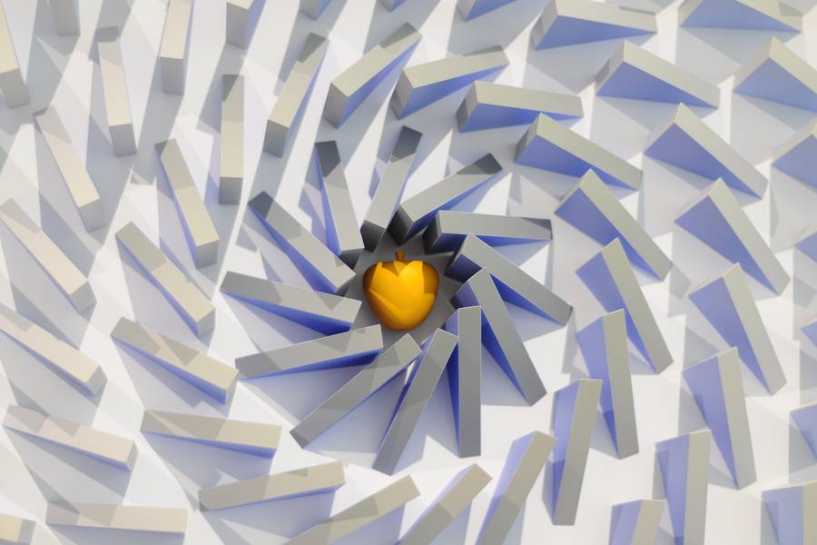 The sin inside 9 Abstract Sculpture Nazar Symotiuk - Subjektiv.art