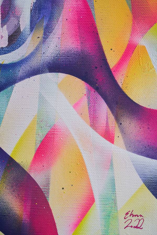 Surf Fine Art Mixed media Elnara Nasirli - Subjektiv.art