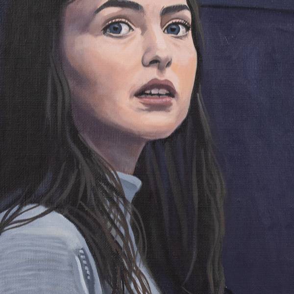 Rainy days Photorealistic Painting Yvan Favre - Subjektiv.art