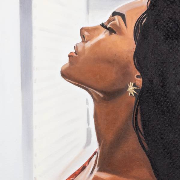 Blow Photorealistic Painting Yvan Favre - Subjektiv.art