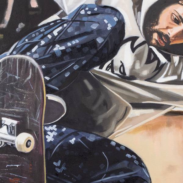 Gnarly ! Photorealistic Painting Yvan Favre - Subjektiv.art