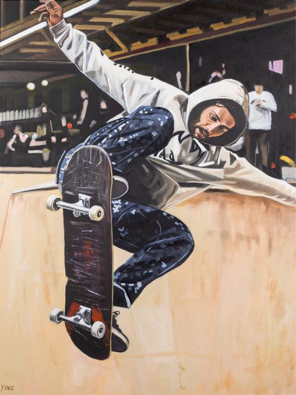 Gnarly ! Photorealistic Painting Yvan Favre - Subjektiv.art