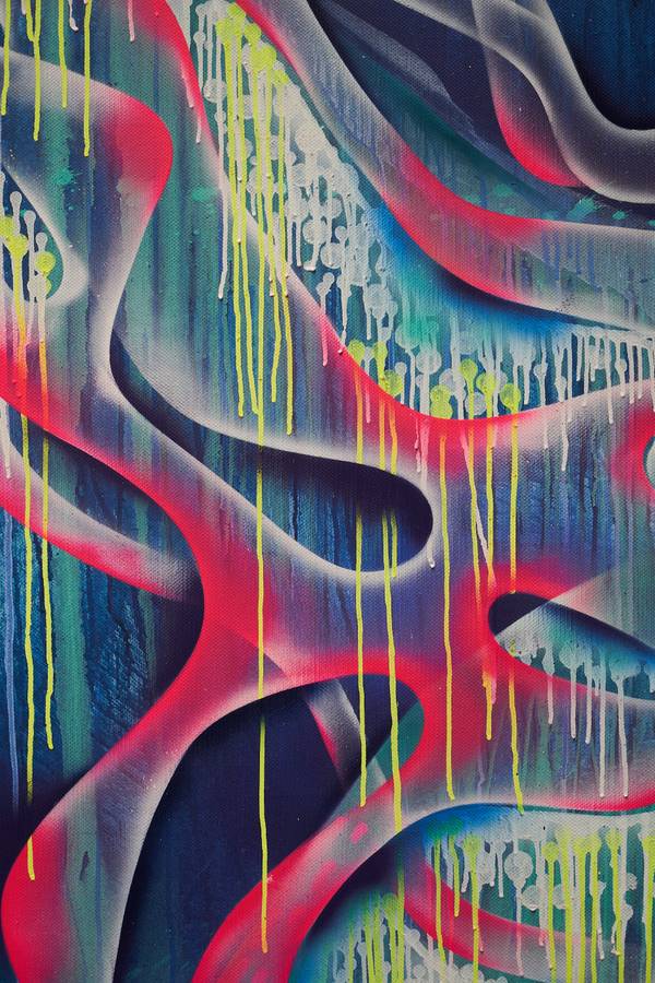 Expansive energy - a mother's love Fine Art Mixed media Elnara Nasirli - Subjektiv.art