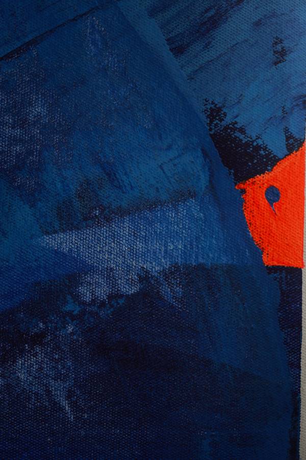 Blue series Fine Art Mixed media Elnara Nasirli - Subjektiv.art