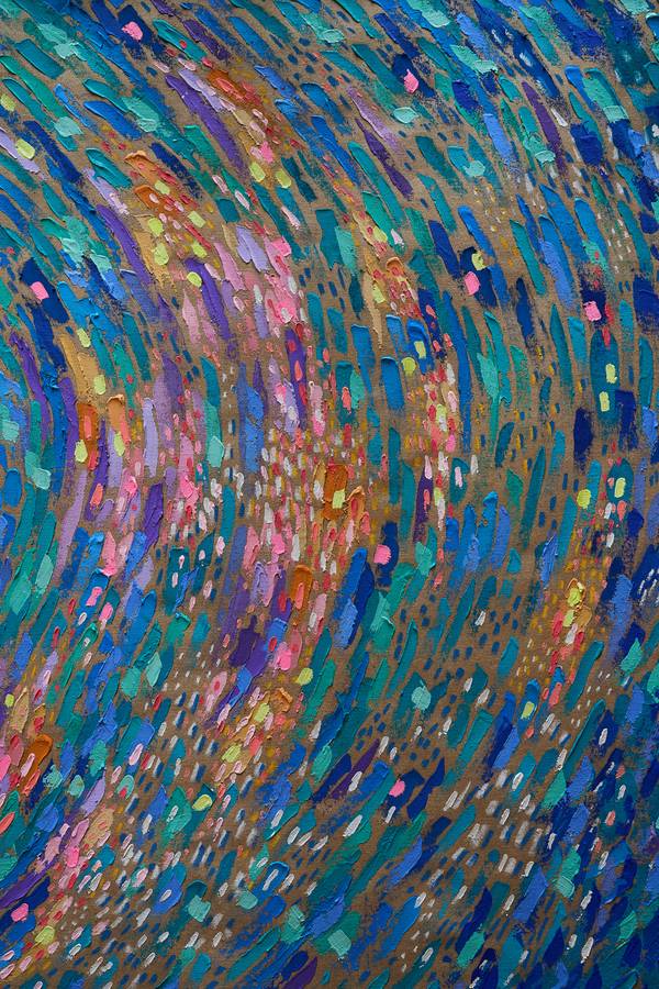 La couleur des émotions Fine Art Painting Elnara Nasirli - Subjektiv.art
