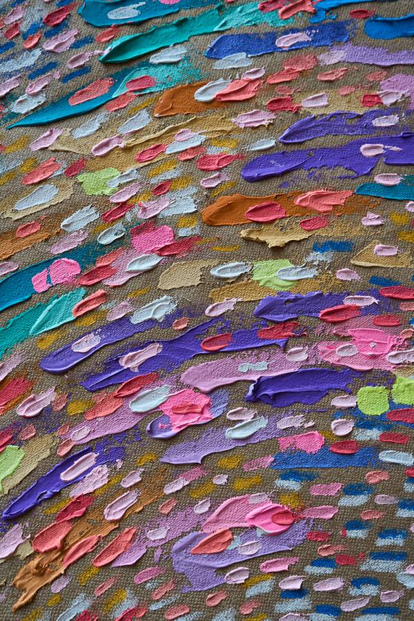 La couleur des émotions Fine Art Painting Elnara Nasirli - Subjektiv.art