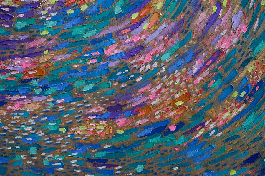 La couleur des émotions Fine Art Painting Elnara Nasirli - Subjektiv.art