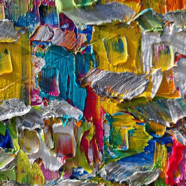 Favela Arco Iris  Fine Art Painting Christine Drummond - Subjektiv.art