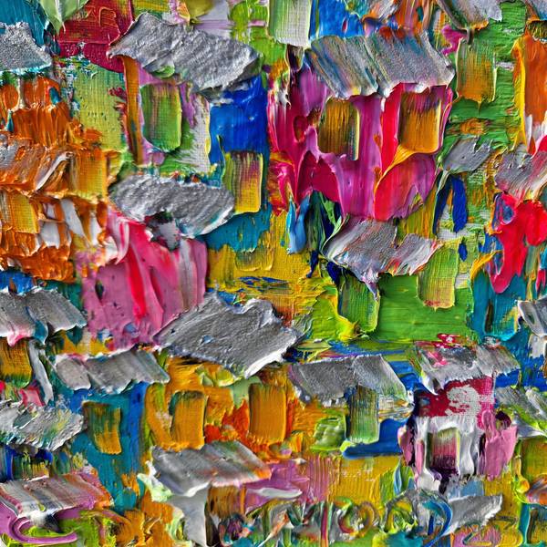 Favela Arco Iris  Fine Art Painting Christine Drummond - Subjektiv.art