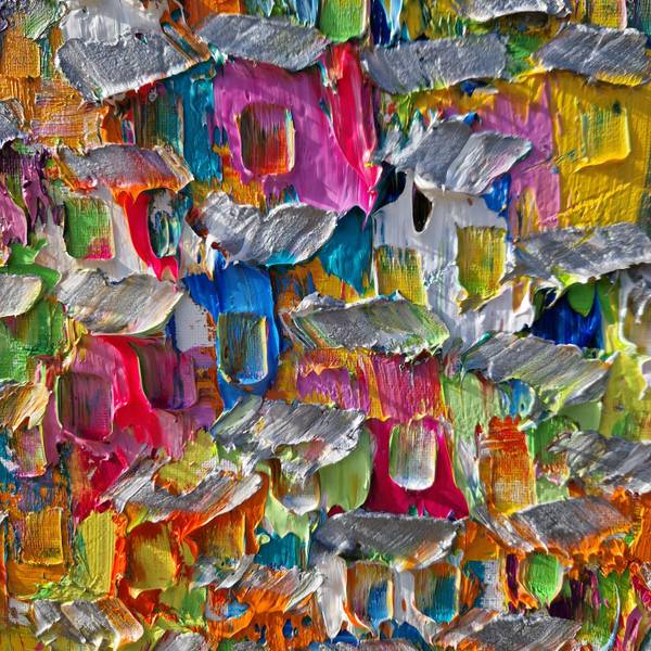 Favela Arco Iris  Fine Art Painting Christine Drummond - Subjektiv.art