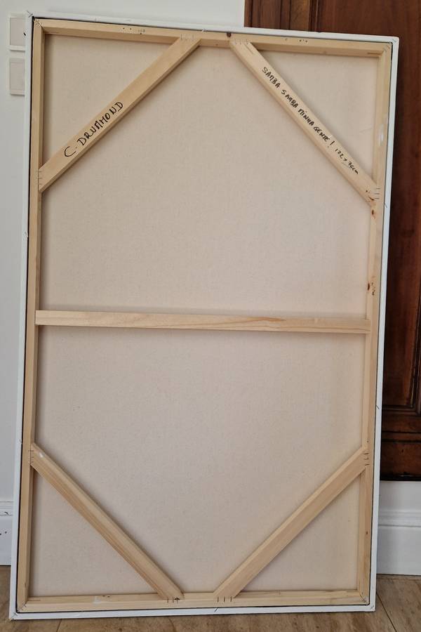 Samba Samba minha Gente! Fine Art Painting Christine Drummond - Subjektiv.art