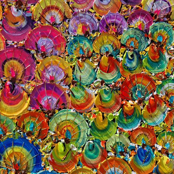 Samba Samba minha Gente! Fine Art Painting Christine Drummond - Subjektiv.art