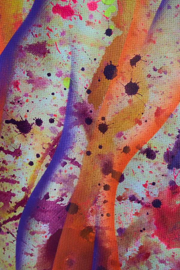 Sea of fire Fine Art Painting Elnara Nasirli - Subjektiv.art