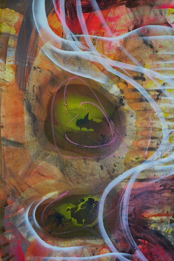 Freedom from fear Fine Art Mixed media Elnara Nasirli - Subjektiv.art