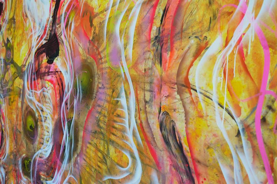 Freedom from fear Fine Art Mixed media Elnara Nasirli - Subjektiv.art