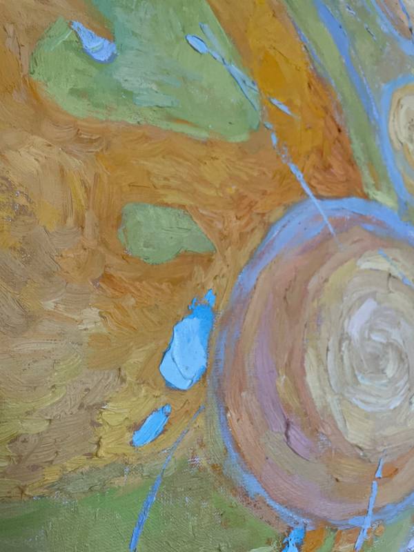 July Abstract Painting Julia Chemerys - Subjektiv.art