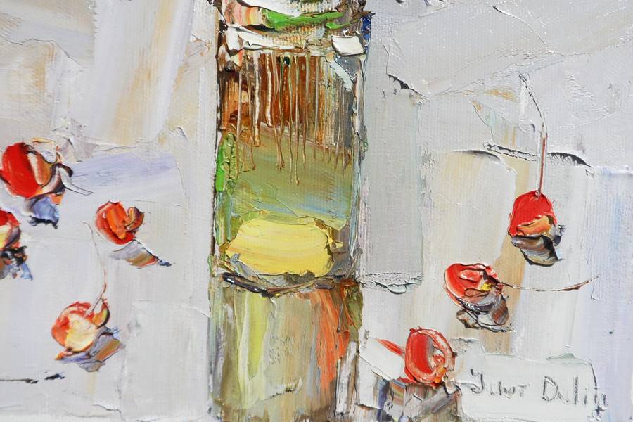 " summer daisies" Impressionistic Painting Yehor Dulin - Subjektiv.art