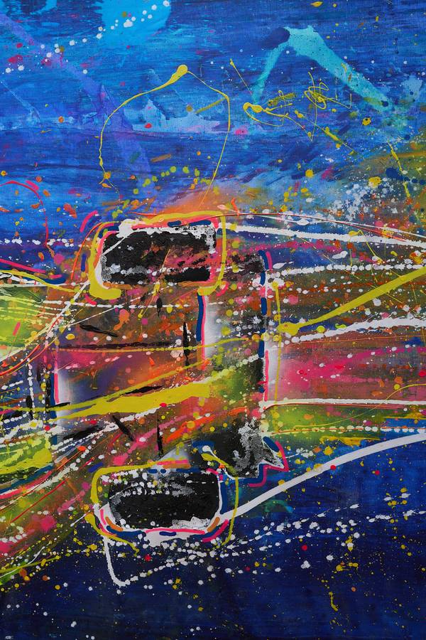 Streetfighter Fine Art Mixed media Elnara Nasirli - Subjektiv.art