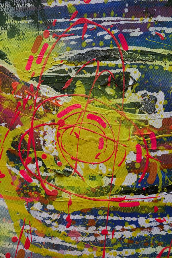 Streetfighter Fine Art Mixed media Elnara Nasirli - Subjektiv.art