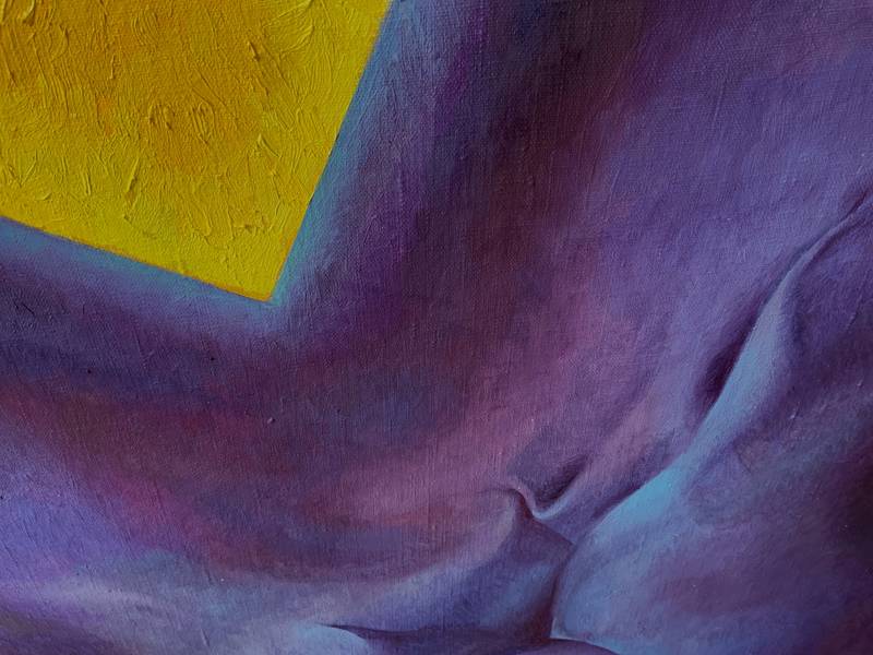 Sanctity Abstract Painting Julia Chemerys - Subjektiv.art