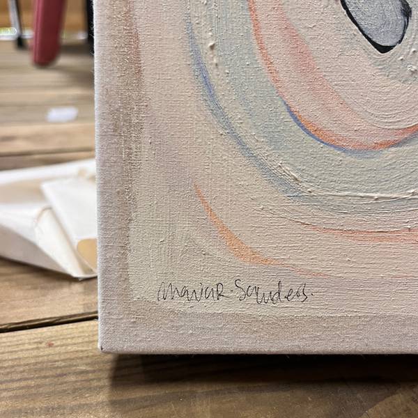 Fig. 9 - Madness (Loucura) Fine Art Painting Maria R Saunders - Subjektiv.art