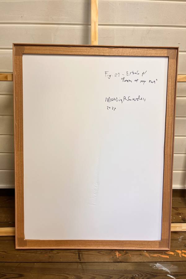 Fig. 21 - Study for "Room of my own" Fine Art Drawing Maria R Saunders - Subjektiv.art