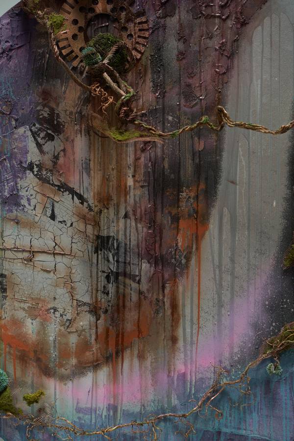 New World I Fine Art Mixed media Elnara Nasirli - Subjektiv.art