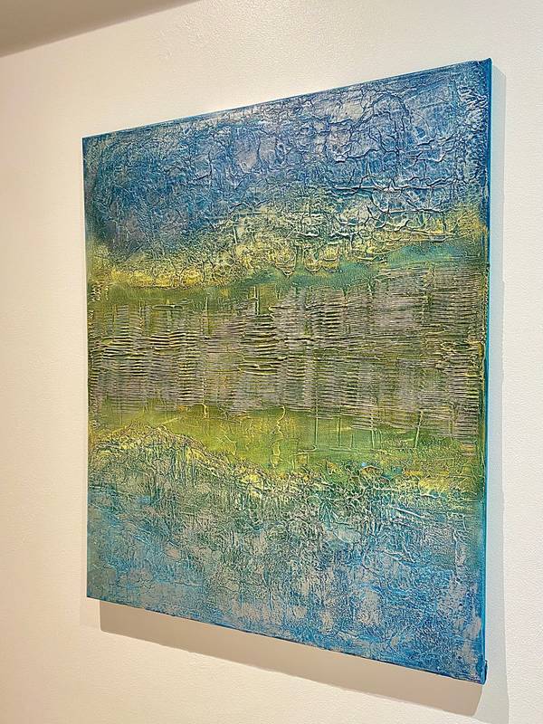 Voyage spirituel Abstract Painting Thibaut DALLET - Subjektiv.art