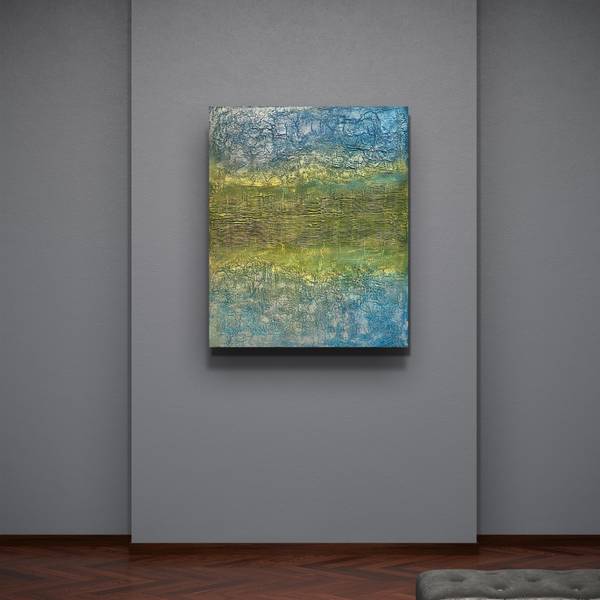 Voyage spirituel Abstract Painting Thibaut DALLET - Subjektiv.art