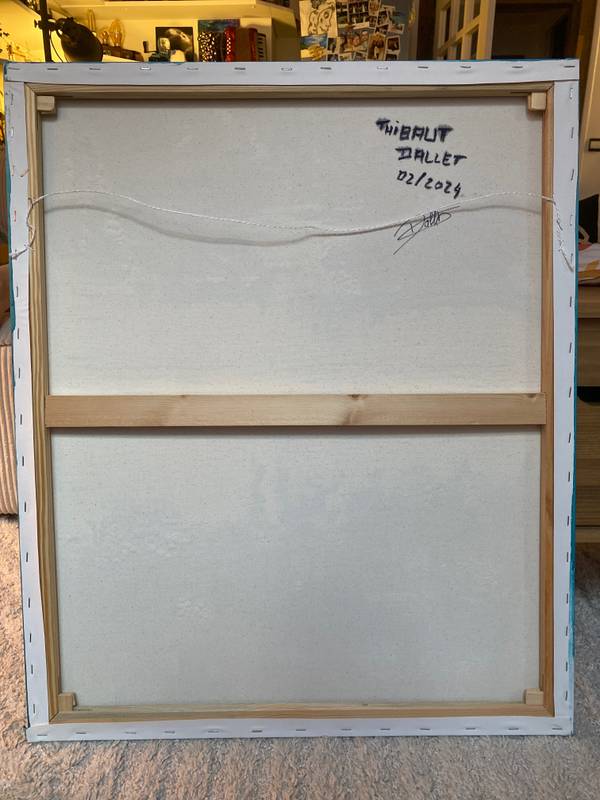 Voyage spirituel Abstract Painting Thibaut DALLET - Subjektiv.art