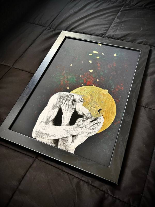 Axoren 14 Fine Art Mixed media Billy Byrne - Subjektiv.art