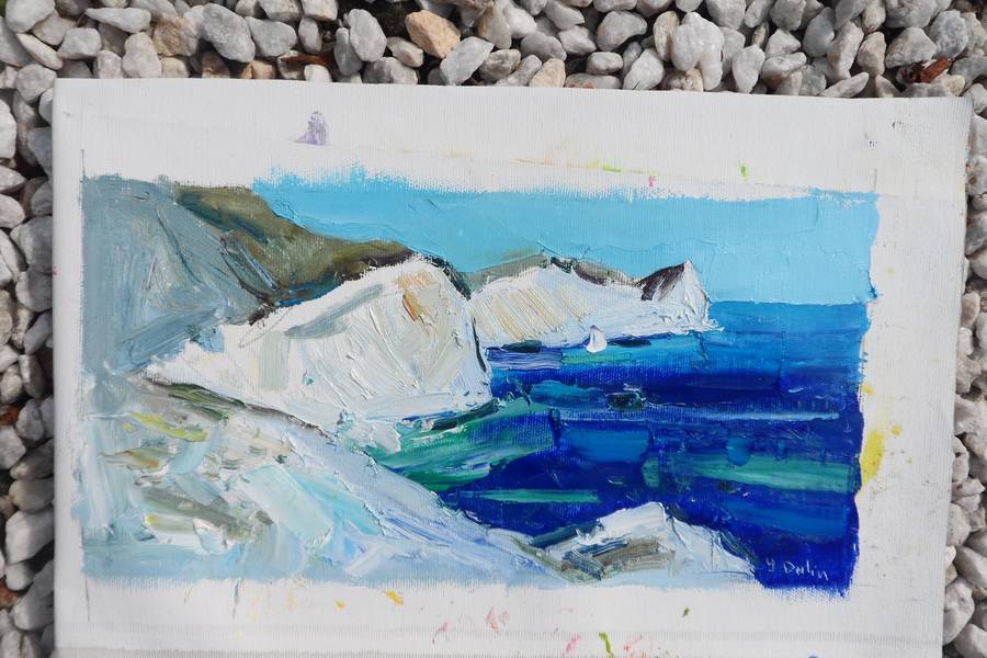 sea Impressionistic Painting Yehor Dulin - Subjektiv.art