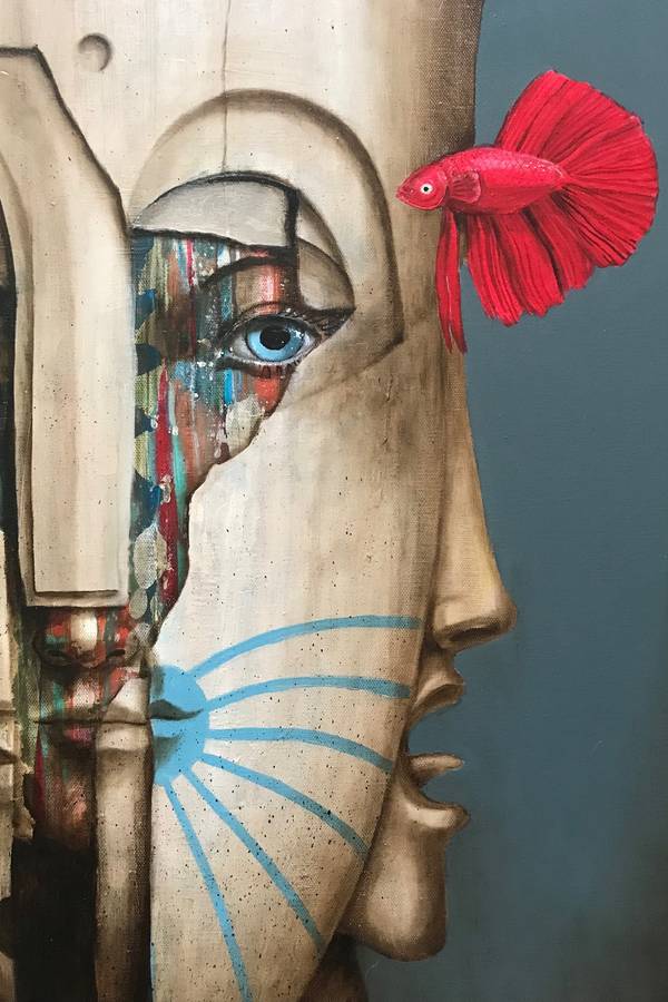 Hercule Fine Art Painting fabien delaube - Subjektiv.art