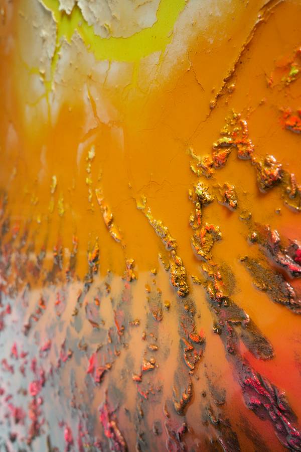 Nyiragongo Fine Art Mixed media Elnara Nasirli - Subjektiv.art